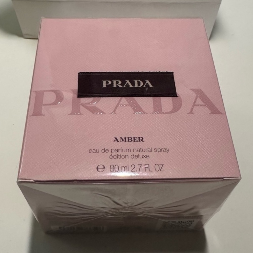 🆕 PRADA AMBER PERFUME FRAGRANCE 2.7 oz large bottle NEW SEALED DISCONTINUED NIB - Picture 4 of 8